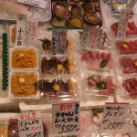 Sashimi, langues d'oursin, ormeaux et autres mets luxeux